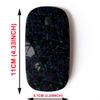 2.4G Wireless Mouse with Cute Pattern Design for All Laptops and Desktops with Nano Receiver - Black line Pattern Design view 2