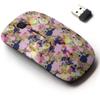 2.4G Wireless Mouse with Cute Pattern Design for All Laptops and Desktops with Nano Receiver - blots Blobs Stylized view 1
