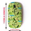 2.4G Wireless Mouse with Cute Pattern Design for All Laptops and Desktops with Nano Receiver - Camping Tents Trees Lakes Meadow view 2