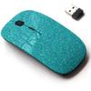 2.4G Wireless Mouse with Cute Pattern Design for All Laptops and Desktops with Nano Receiver - Blue gem Shine Spark view 1
