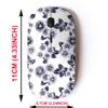 2.4G Wireless Mouse with Cute Pattern Design for All Laptops and Desktops with Nano Receiver - Elegance Floral view 2