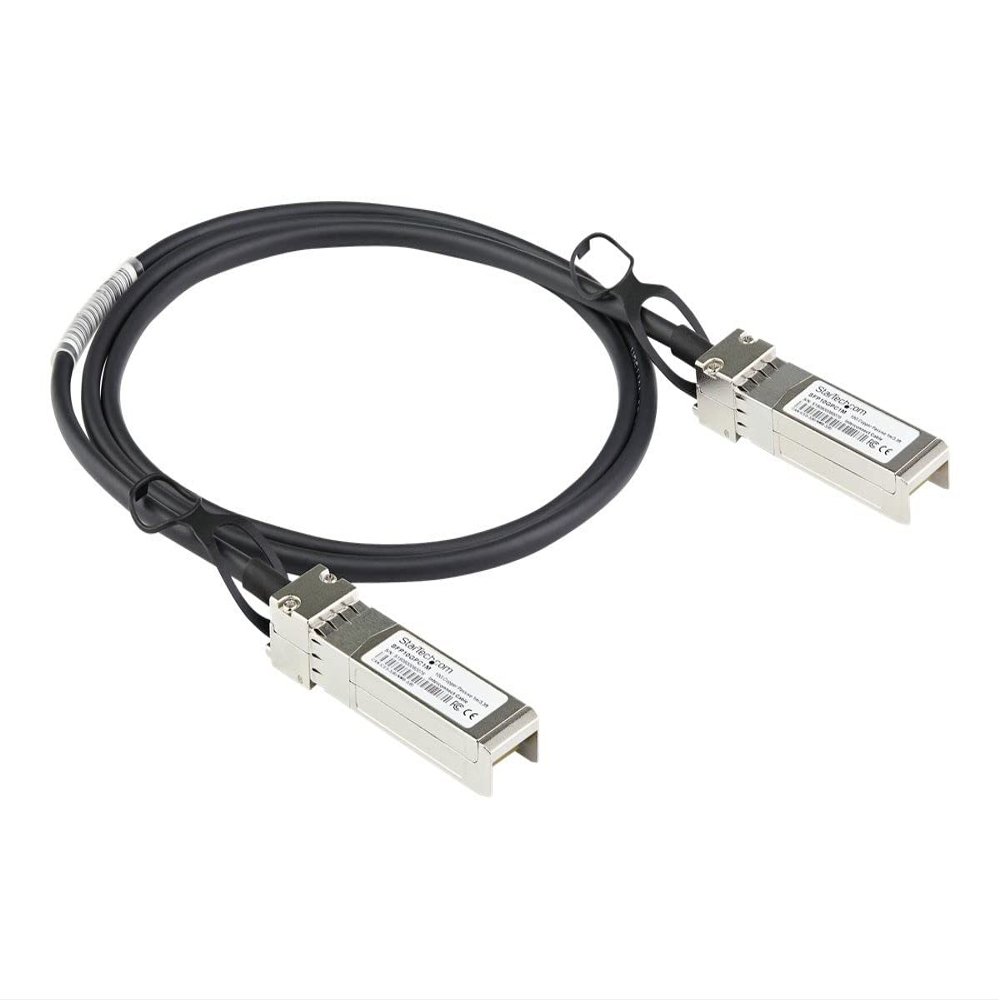 StarTech.com 1m SFP+ to SFP+ Direct Attach Cable for Dell EMC DAC-SFP-10G-1M - 10GbE SFP+ Copper DAC 10 Gbps Passive Twinax