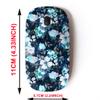 2.4G Wireless Mouse with Cute Pattern Design for All Laptops and Desktops with Nano Receiver - Watercolor Floral view 2