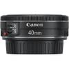 Canon EF 40mm f/2.8 STM Lens (6310B002) + Filter Kit + Backpack + 64GB Card + Lens Pouch + Card Reader + Flex Tripod + Memory Wallet + Cap Keeper + Cleaning Kit + Hand Strap + More (Renewed) view 3