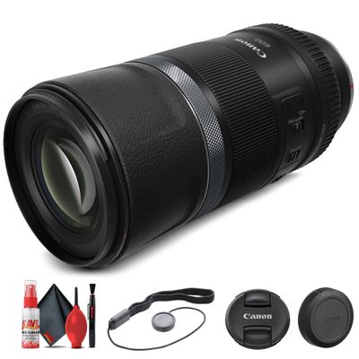 Canon RF 600mm f/11 is STM Lens (3986C002) + Filter Kit + Cap Keeper + Cleaning Kit + More (Renewed)