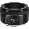 Canon EF 50mm f/1.8 STM Lens (0570C002) + Filter Kit + Backpack + 64GB Card + Card Reader + Flex Tripod + Memory Wallet + Cap Keeper + Cleaning Kit + Hand Strap + More (Renewed) view 2