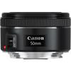 Canon EF 50mm f/1.8 STM Lens (0570C002) + Filter Kit + Backpack + 64GB Card + Card Reader + Flex Tripod + Memory Wallet + Cap Keeper + Cleaning Kit + Hand Strap + More (Renewed) view 3
