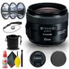 Canon EF 35mm f/2 is USM Lens (5178B002) + Filter Kit + Lens Pouch + Cap Keeper + Cleaning Kit + More (Renewed) view 1