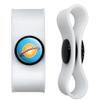GRAPHICS & MORE Superman Daily Planet Headphone Earbud Cord Wrap - Charging Cable Manager - Wire Organizer Set of 2 - White