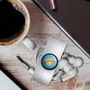 GRAPHICS & MORE Superman Daily Planet Headphone Earbud Cord Wrap - Charging Cable Manager - Wire Organizer Set of 2 - White view 3