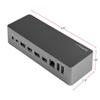 Star Tech.com USB-C & USB-A Dock - Hybrid Universal Laptop Docking Station w/ 100W Power Delivery - Dual Monitor 4K 60Hz HDMI & DisplayPort - Universal Hybrid USB-A USB-C Docking Station for U view 3