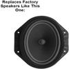 Exact Fit 6 x9 Front Door Speaker Adapters Compatible with Ford Expedition Explorer F150 F250 F350 F450 F550 F600 Lincoln Navigator - RSAK135_69-1 Pair view 2