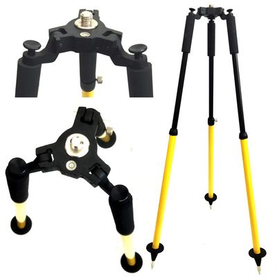 Surveying Tripod Flat Head With Centre Screw 5/8 x 11 male thread for laser auto level GPS GNSS surveying instruments accessories