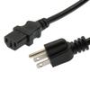 DIGITMON 3 Prong Universal Printer AC Power Cord for Brothers HL-L3230CDW Laser Printer (6 Feet, Black) view 3
