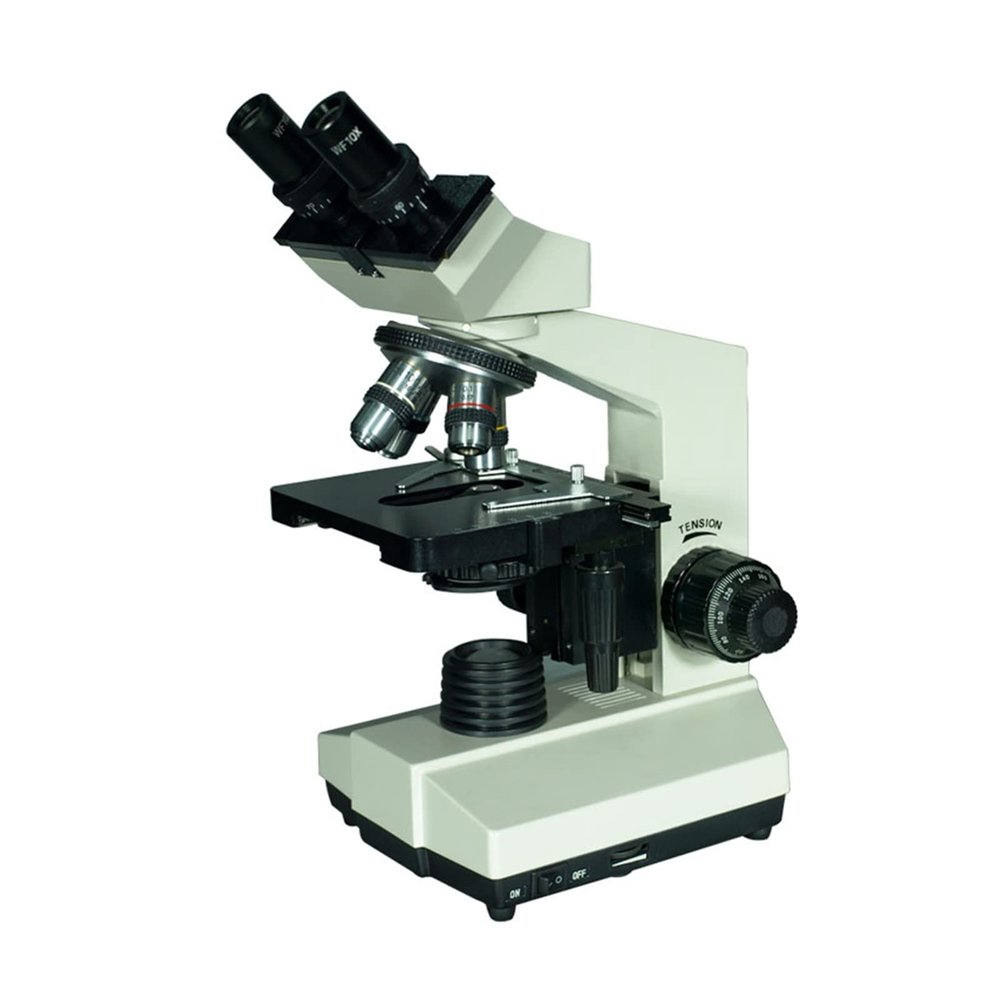 Lab Microscope Slides LED Trinocular Biological Microscope, 1600X Monocular Binocular Microscope Microscope Parts (Color : Binocular Microscope)