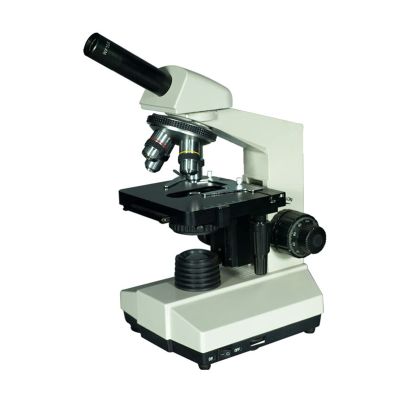 Lab Microscope Slides LED Trinocular Biological Microscope, 1600X Monocular Binocular Microscope Microscope Parts (Color : Monocular Microscope)