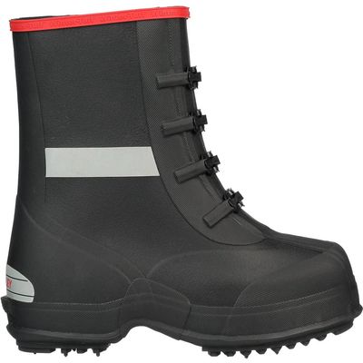 Tingley Winter-Tuff 4450 4-Buckle Ice Traction Overshoe, Mens 16, Black