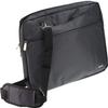 Navitech Black Sleek Water Resistant Travel Bag - Compatible with DBPOWER 12.5" Portable DVD Player view 1