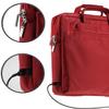 Navitech Red Sleek Water Resistant Travel Bag - Compatible with OTIC10.6''Bluetooth Portable DVD Player view 3