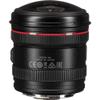 Canon EF 8-15mm f/4L Fisheye USM Lens (4427B002) + Backpack + 64GB Card + Card Reader + Flex Tripod + Memory Wallet + Cap Keeper + Cleaning Kit + Hand Strap + More (Renewed) view 4