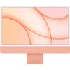 Apple 2021 iMac with Apple M1 Chip with 8-core CPU, 24-inch, 8GB RAM, 256GB SSD Storage, Orange (Renewed) view 1