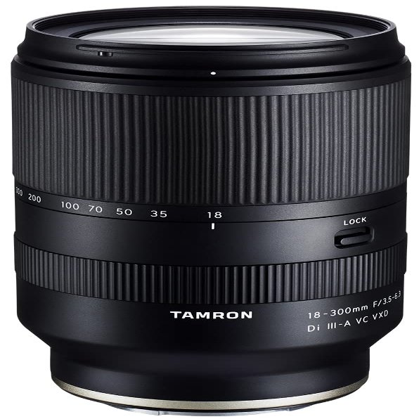 Tamron 18-300mm F/3.5-6.3 Di III-A VC VXD Lens for Sony E APS-C Mirrorless Cameras (Renewed)