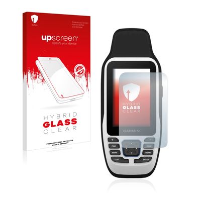 Bedifol upscreen Hybrid Glass Clear Premium Glass Screen Protector for Garmin GPSMAP 79s, Flexible, Lightweight, High Transparency