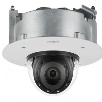 HANWHA TECHWIN XND-9082RF 8MP 4K IR WDR Outdoor Network Flush Mount Dome Camera with 2.8~8.4mm (3X) Motorized varifocal Lens