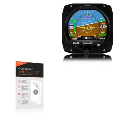 BoxWave Screen Protector Compatible with uAvionix AV-30 - ClearTouch Anti-Glare (2-Pack), Anti-Fingerprint Matte Film Skin