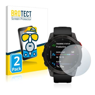 Bedifol 2X BROTECT Matte Screen Protector for Garmin epix (Gen 2), Matte, Anti-Glare, Anti-Scratch