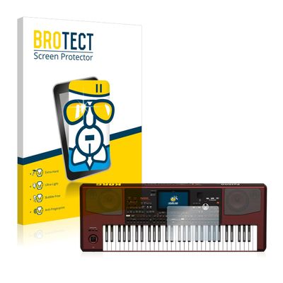 Bedifol BROTECT AirGlass Glass Screen Protector for Korg Pa1000, Extra-Hard, Ultra-Light, Screen Guard