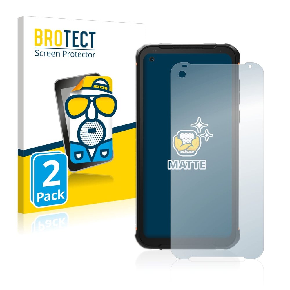 Bedifol 2X BROTECT Matte Screen Protector for Zeeker P10, Matte, Anti-Glare, Anti-Scratch
