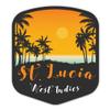 Squiddy Saint Lucia - Vinyl Sticker for Car, Laptop, Notebook (5" Tall) view 1