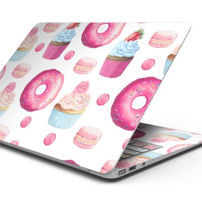DesignSkinz - Yummy Galore Bakery Treats - Full-Body Wrap Protective Decal Skin Kit Compatible with MacBook 14" Pro M1 (A2442)