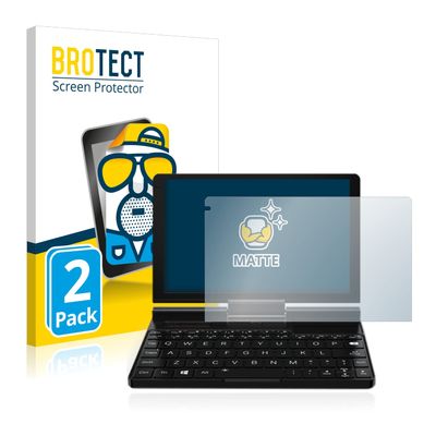 Bedifol 2X BROTECT Matte Screen Protector for GPD Pocket 3, Matte, Anti-Glare, Anti-Scratch