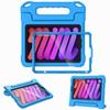 A ADENK Kids Case for iPad mini 6 Generation 8.3" 2021 Release, with Built-in Screen Protector, Shockproof Lightweight Handle Stand Kids Case for iPad mini 8.3" Latest Tablet Cover (Blue) view 1