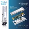 10Pcs 1.25G SFP Multi Mode Fiber Module Network Transceiver, SX MM 850nm 500m, Duplex LC Interface for Switch, Router, Firewall, Network Card, Media Converter etc view 2