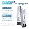 10Pcs 1.25G SFP Multi Mode Fiber Module Network Transceiver, SX MM 850nm 500m, Duplex LC Interface for Switch, Router, Firewall, Network Card, Media Converter etc view 3