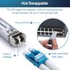 10Pcs 1.25G SFP Multi Mode Fiber Module Network Transceiver, SX MM 850nm 500m, Duplex LC Interface for Switch, Router, Firewall, Network Card, Media Converter etc view 4