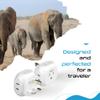 Ceptics US to UK Plug Adapter UK, Ireland Power Adapter Charger 4 Input - Ultra Compact - Light Weight - USA to Any Type G Countries Such as Hong Kong, England and More - 2 Pack (PT-7), White view 4
