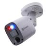 Swann Square Flashing Light 4K Replacement/add on Security Camera SWPRO-4KRQ Police Style Flashing Lights view 1