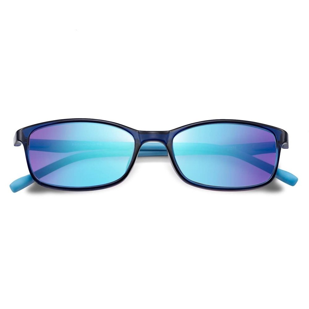 Pilestone TP-030 Lens B Color Blind Glasses 10-Year-Old Kid Frame for Severe Red-Green Blindness Indoor/Ourdoor Use