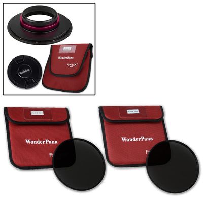WonderPana XL Essential ND Kit (Core Filter Holder, Lens Cap, 186mm ND16 & ND32 Filters) - Compatible with The Sony FE 12-24mm F2.8 GM Full-Frame Ultra-Wide Zoom G Master Lens (SEL1224GM)