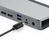 ALOGIC MX3 4K Triple Display Docking Station, 11-in-1 USB-C Dock with 3X DisplayPort, 100W Laptop Charging, USB Hub, Ethernet, SD & microSD Card Reader, Audio Jack for Windows Laptops view 3