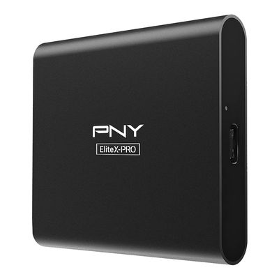 PNY EliteX-PRO 1TB USB 3.2 Gen 2x2 Type-C Portable Solid State Drive (SSD)  (PSD0CS2260-1TB-RB)