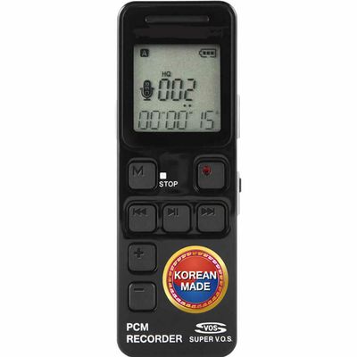 Easy Voice Recorder w/ 70 Day Battery & 1040 Hours of Audio