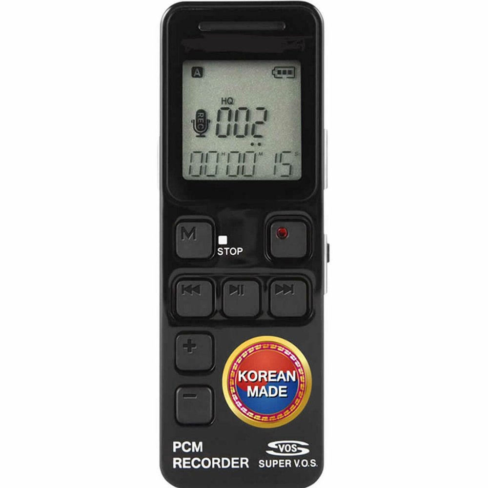Easy Voice Recorder w/ 70 Day Battery & 1040 Hours of Audio
