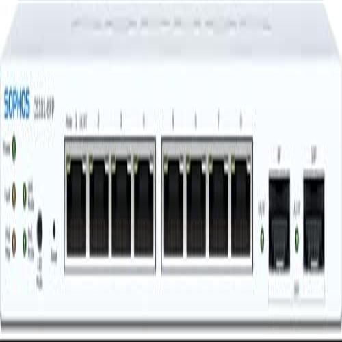 Sophos CS101-8FP Switch with Support and Services - 3 Year - 8 Port with Full PoE - US Power Cord (C18C3CSUS)