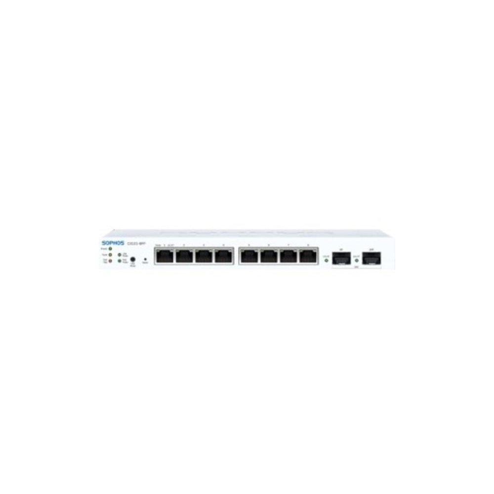 Sophos CS101-8FP Switch with Support and Services - 5 Year - 8 Port with Full PoE - US Power Cord (C18C5CSUS)