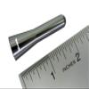 VMS RACING 50mm 2 inch Gunmetal Short CNC Machined Billet Aluminum Antenna Compatible with BMW Motorcycle K1600GT K1600GT R1200RT Also Called Gun Metal Dark Silver Gray Grey view 2